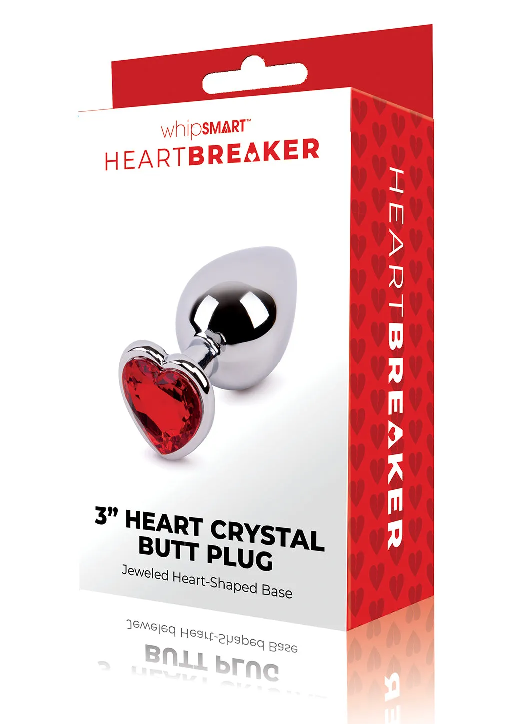 Heartbreaker Heart Crystal Butt Plug