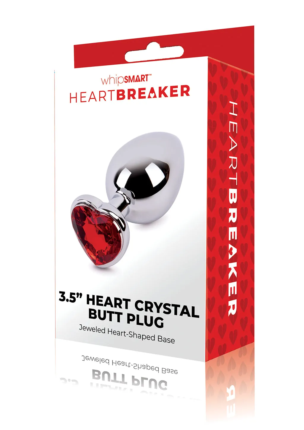 Heartbreaker Heart Crystal Butt Plug