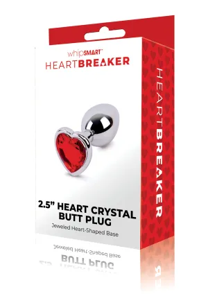 Heartbreaker Heart Crystal Butt Plug