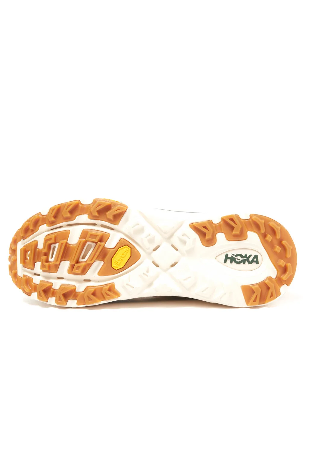 Hoka Mafate Three2 Trainers - Golden Yellow / Eggnog