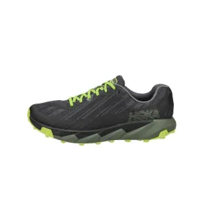 Hoka One One Torrent Trail Running Sport Shoes Fabric Black Colour For Men
