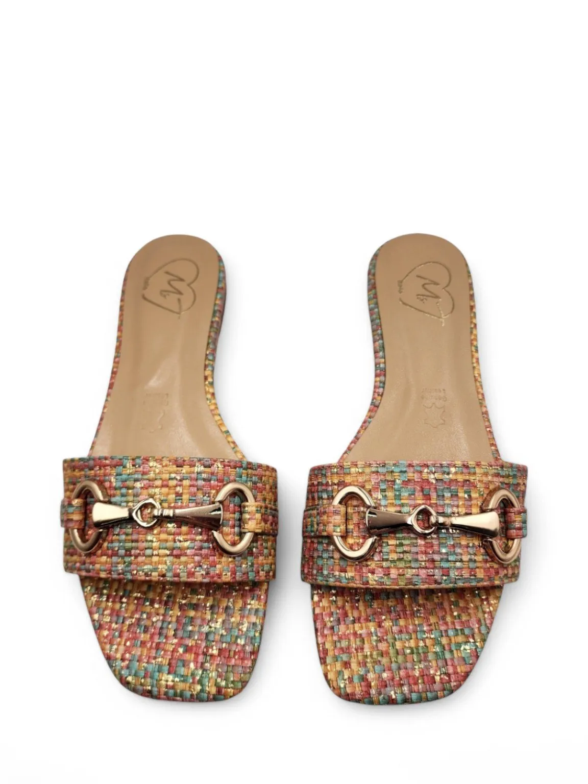 Horsebit Dona Flats Sandals