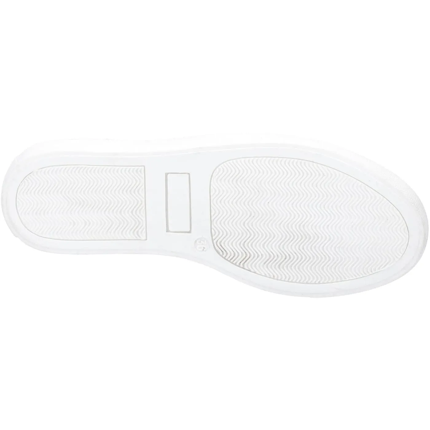 Hush Puppies Tiffany Black Ladies Smooth Leather Slip Ons