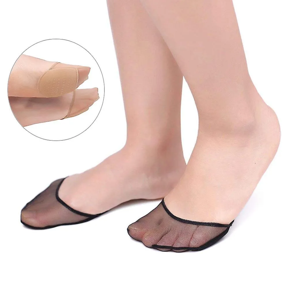Insoles Inserts Heels Cushion Anti slip Dotted Invisible Women Forefoot Insole Pad
