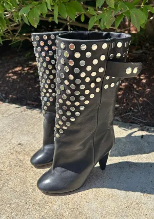 Isabel Marant Lakfee NIB Studded Leather Boots - Size 6