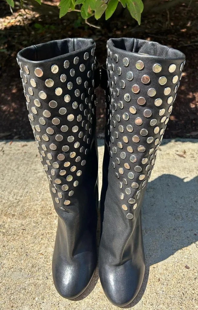 Isabel Marant Lakfee NIB Studded Leather Boots - Size 6