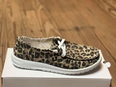 Jazzy Slip On Sneaker- Leopard