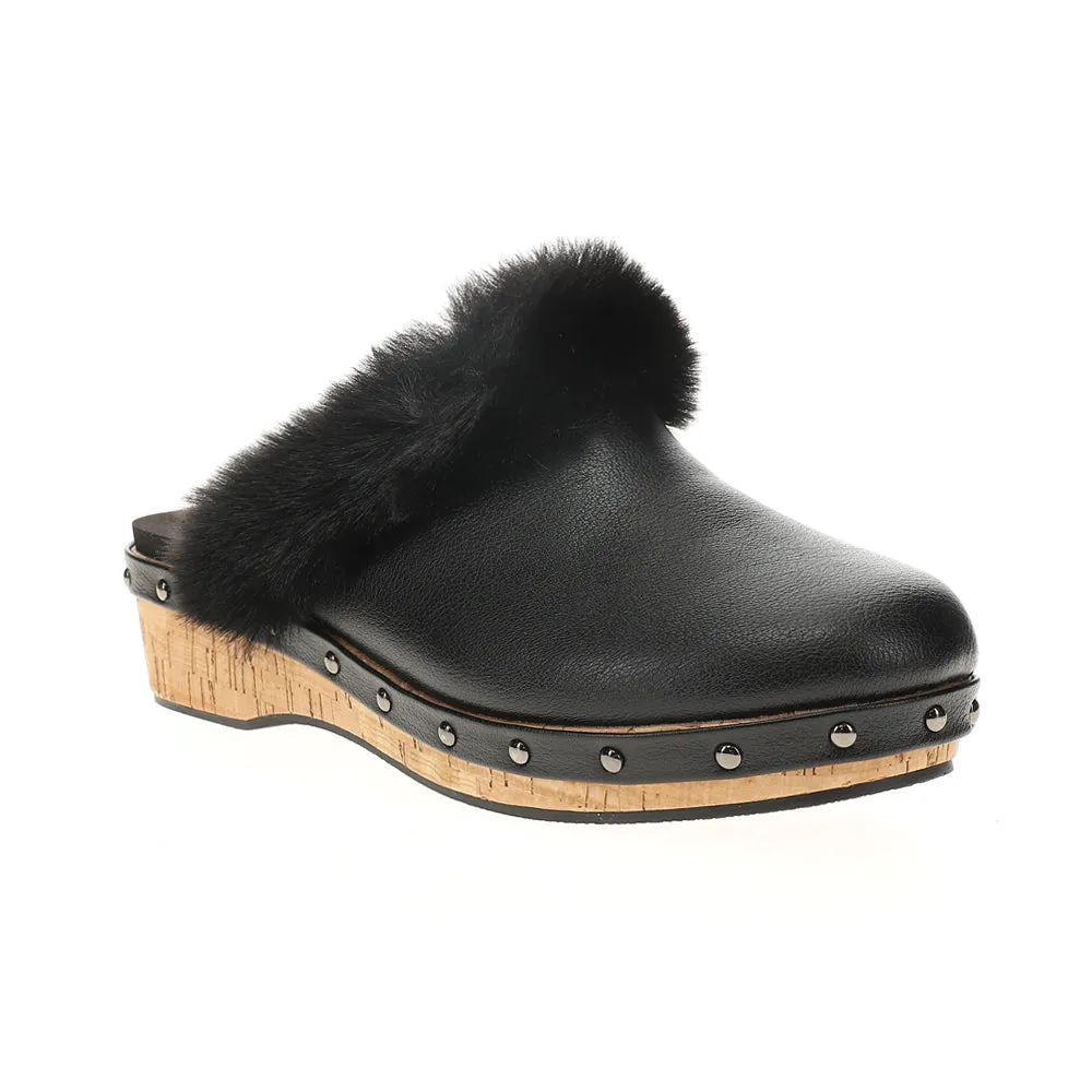 Just Fur Fun Studded Mule Clogs