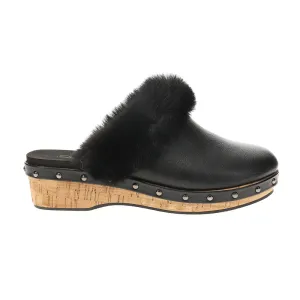 Just Fur Fun Studded Mule Clogs
