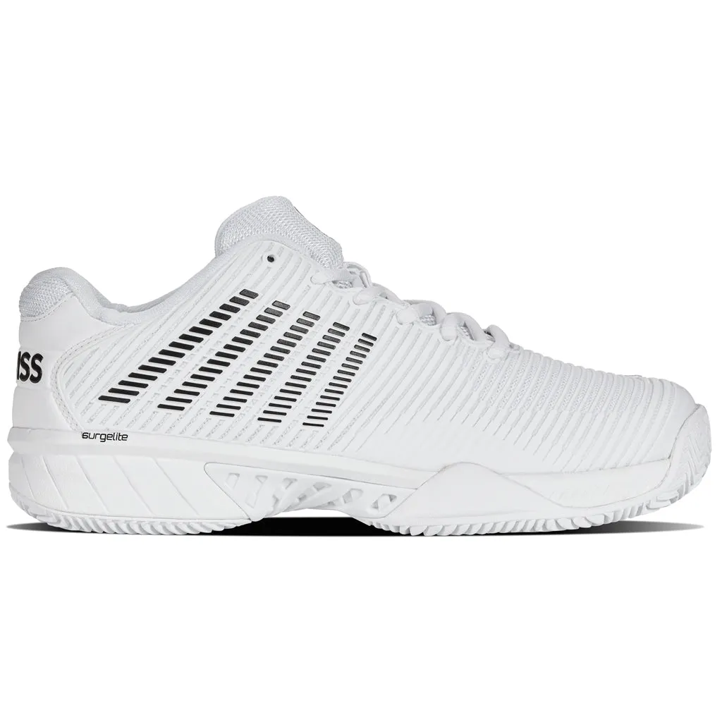K-Swiss Men's Hypercourt Express 2 Tennis Shoes HB Clay in White/Black