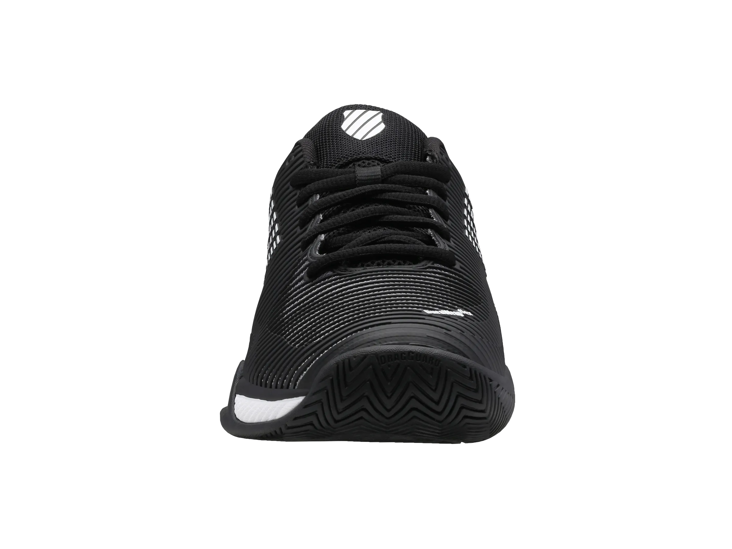 K-Swiss Men's Hypercourt Express 2 Tennis Shoes in Black/White
