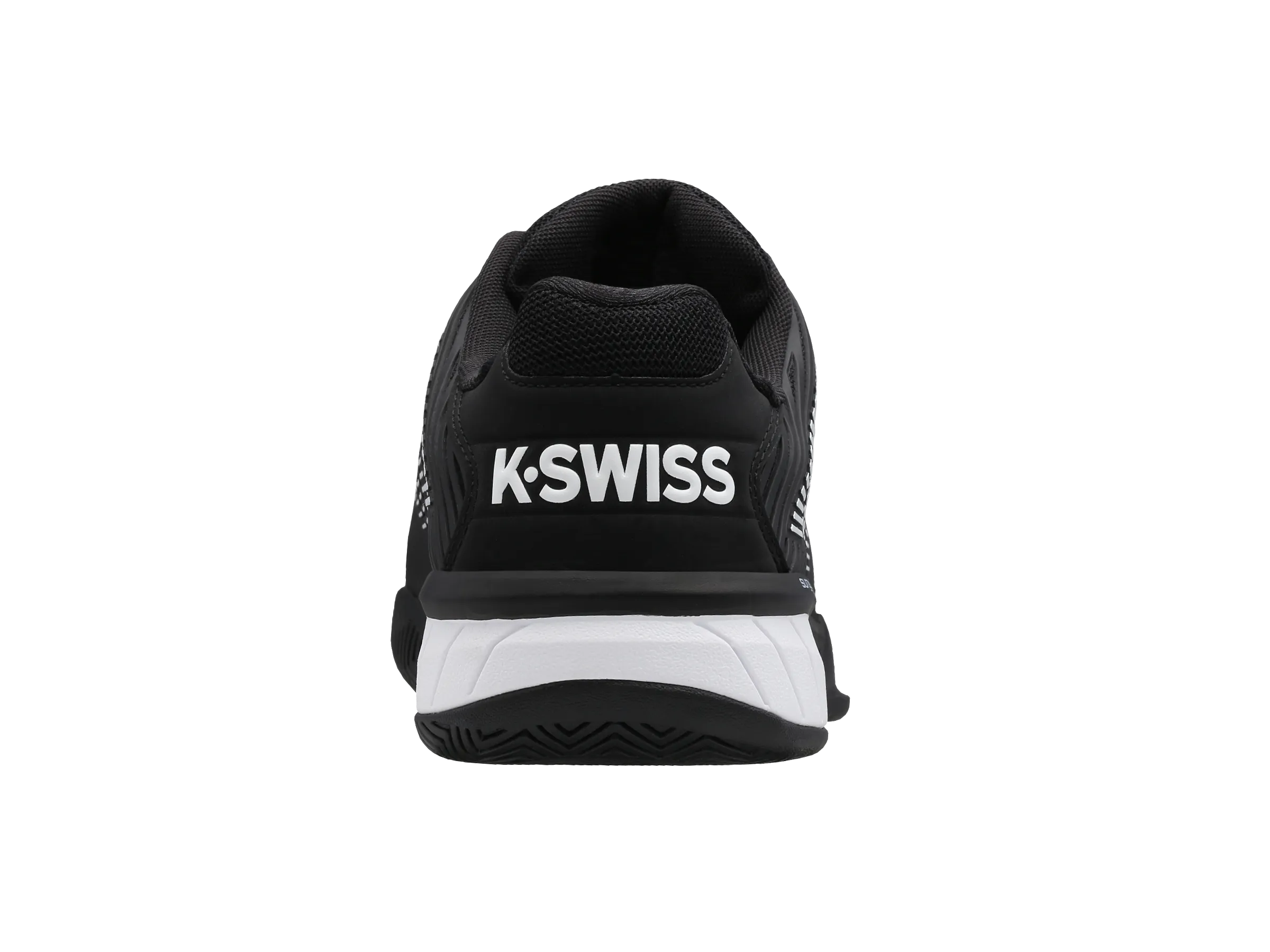 K-Swiss Men's Hypercourt Express 2 Tennis Shoes in Black/White