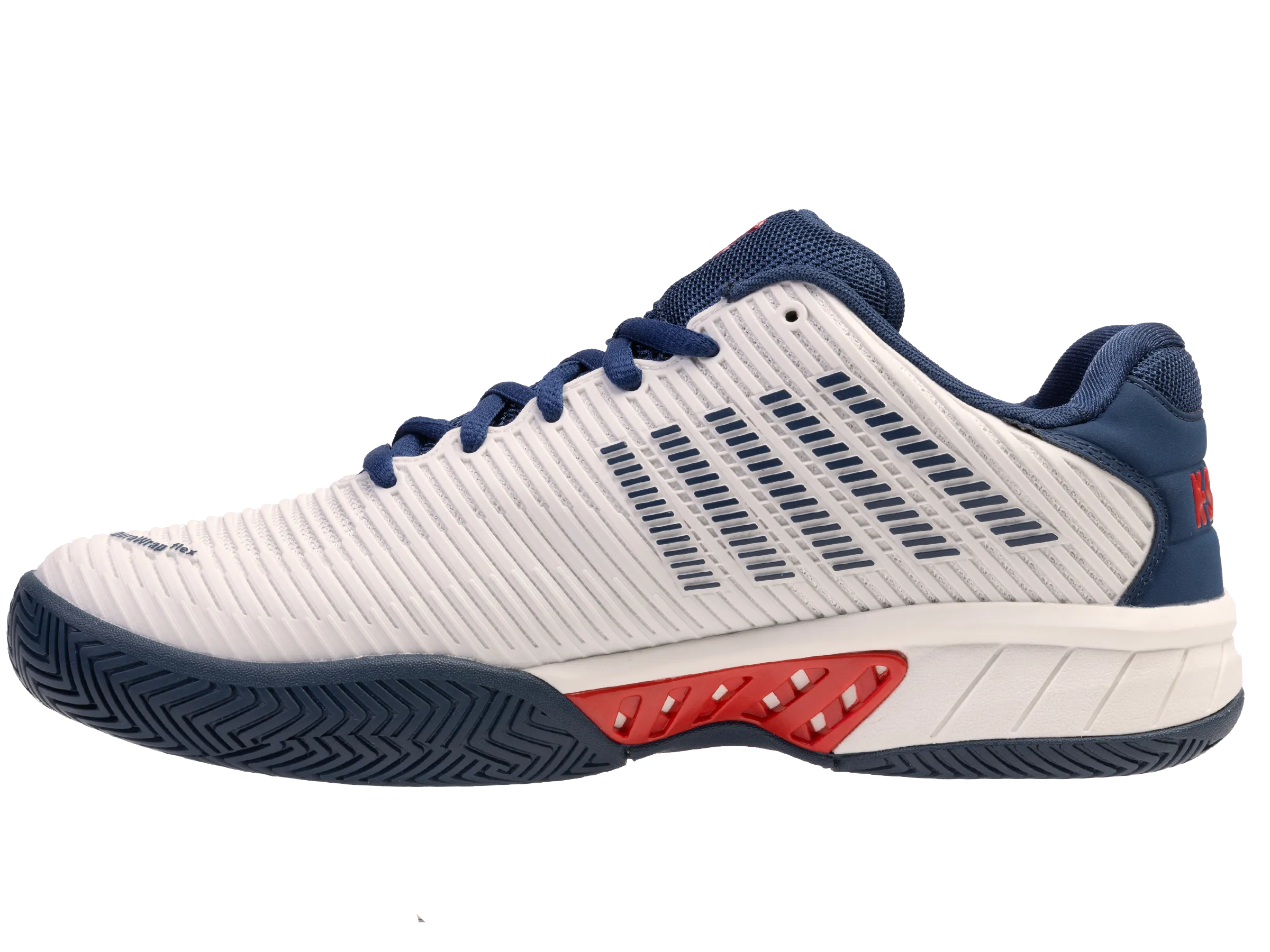 K-Swiss Men's Hypercourt Express 2 Tennis Shoes in Blanc De Blanc