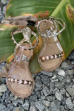 Kid's Aria Rose Gold Sandals