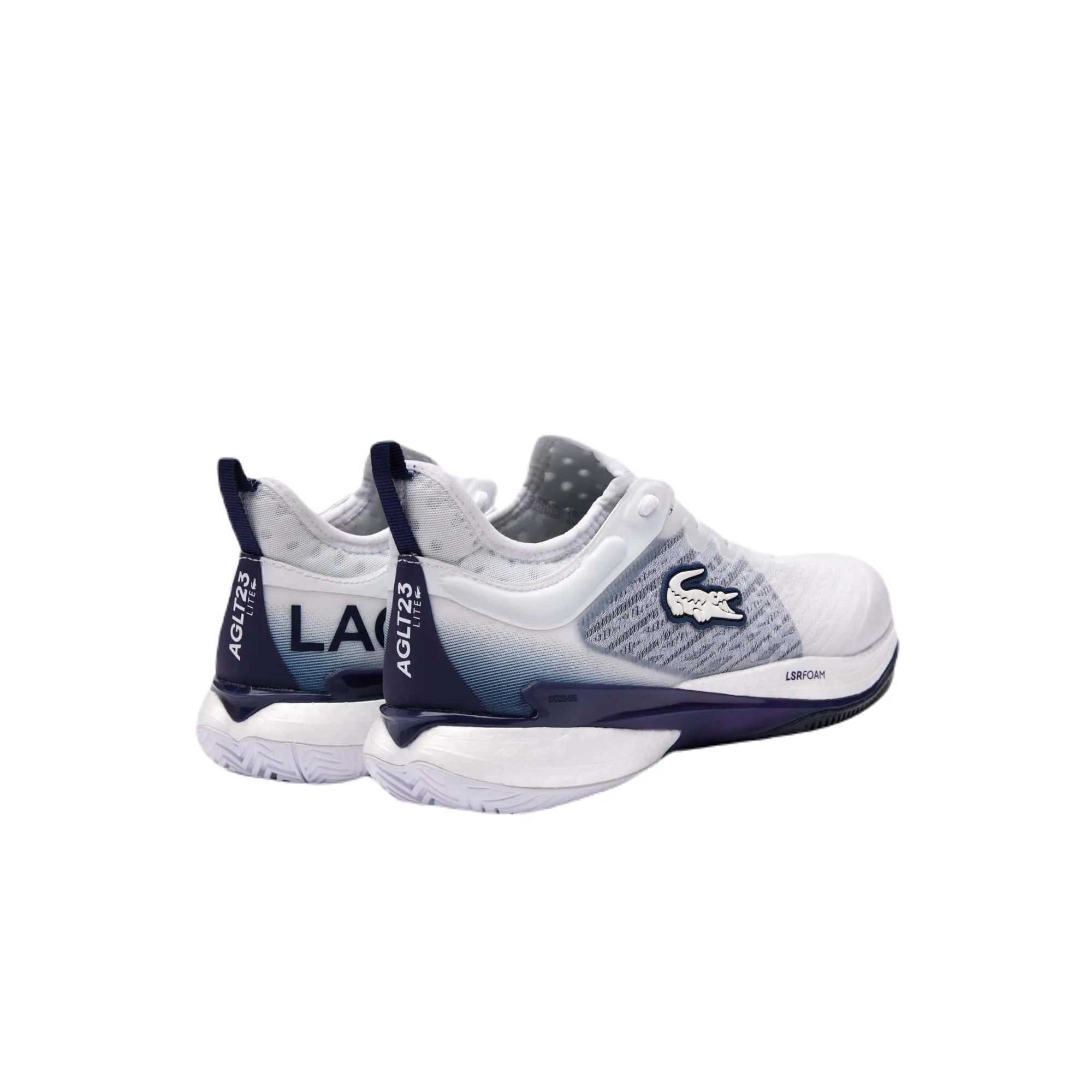 Lacoste AG-LT23 Lite Textile Shoes (White/Navy)