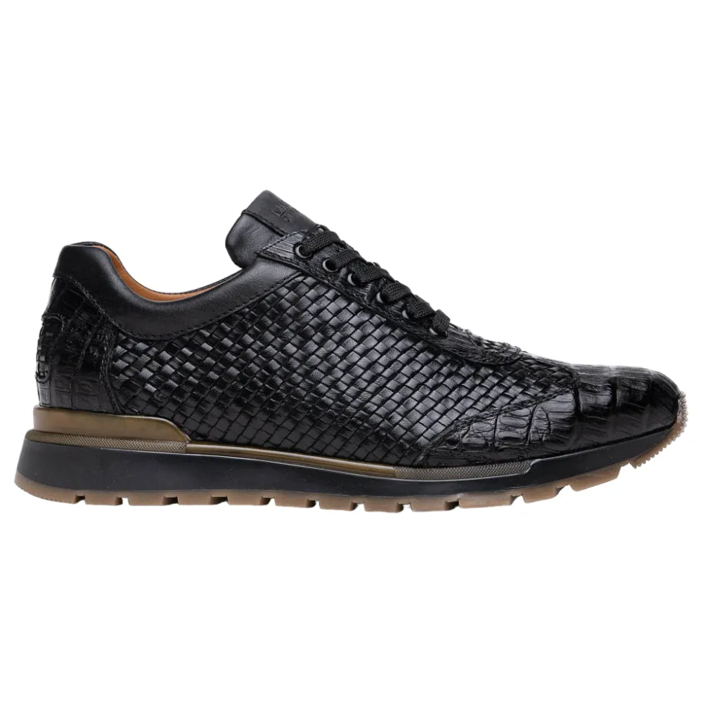 Marco Di Milano Roma Caiman Fuscus Black