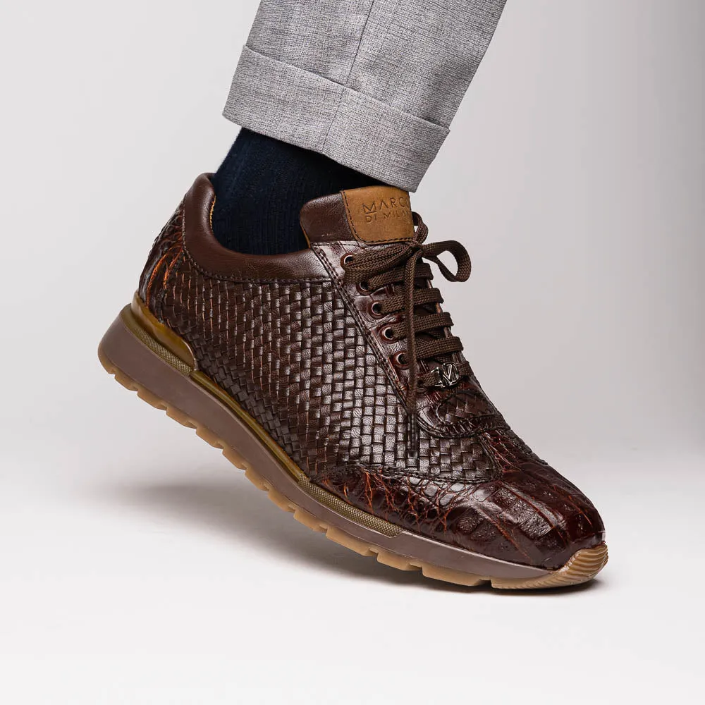 Marco Di Milano Roma Caiman Fuscus Brown