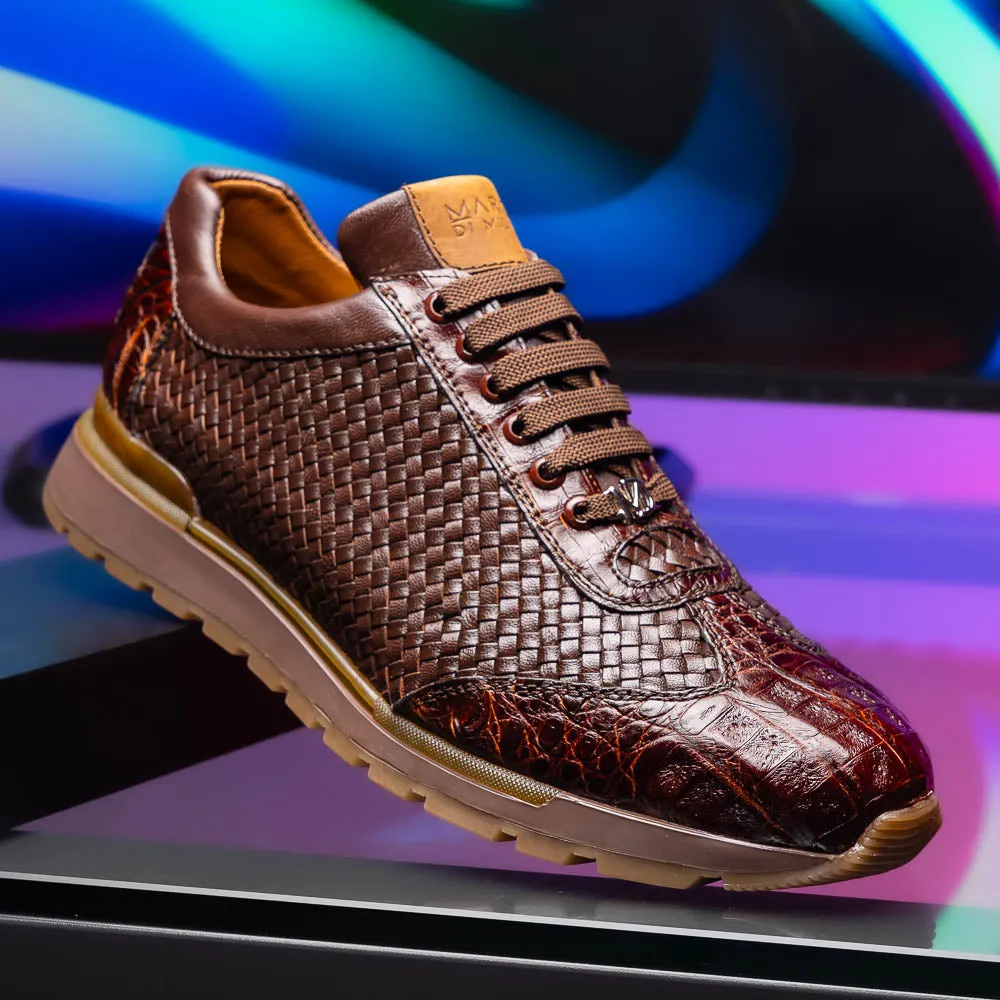 Marco Di Milano Roma Caiman Fuscus Brown