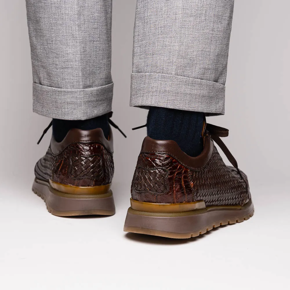 Marco Di Milano Roma Caiman Fuscus Brown