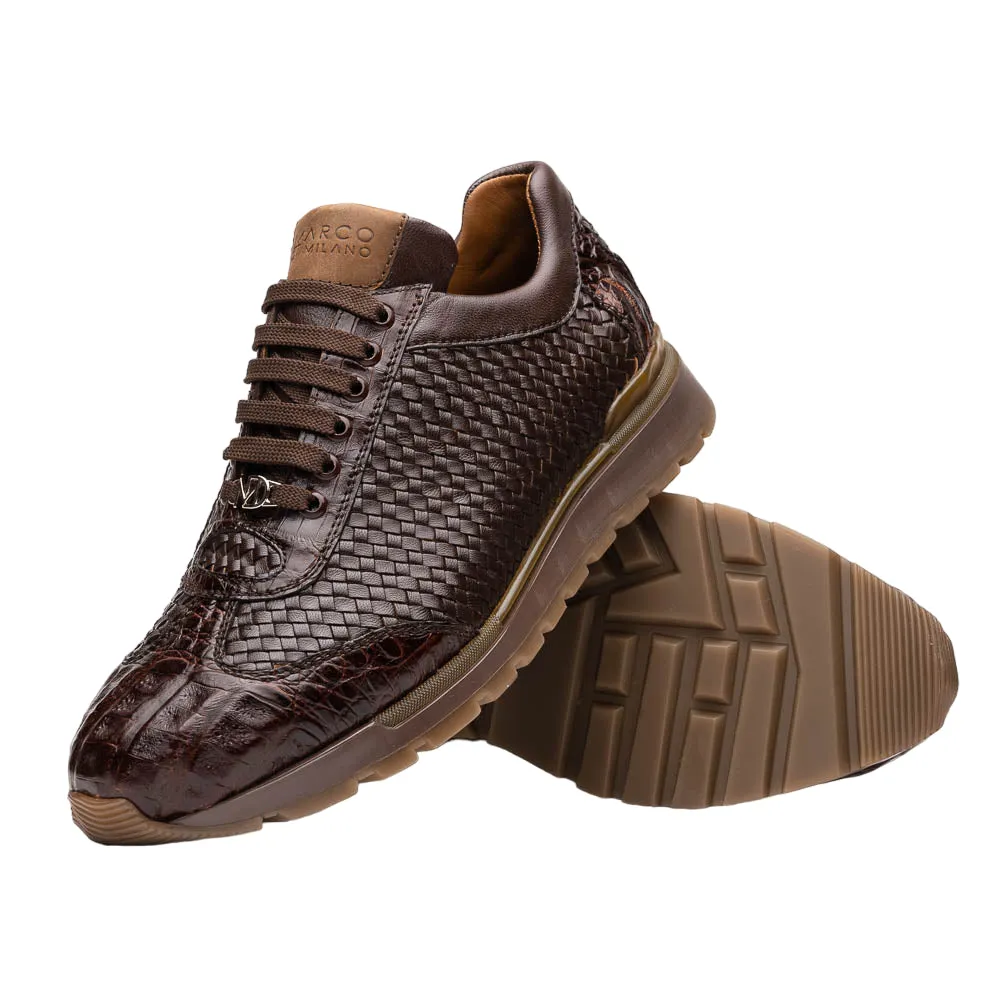 Marco Di Milano Roma Caiman Fuscus Brown