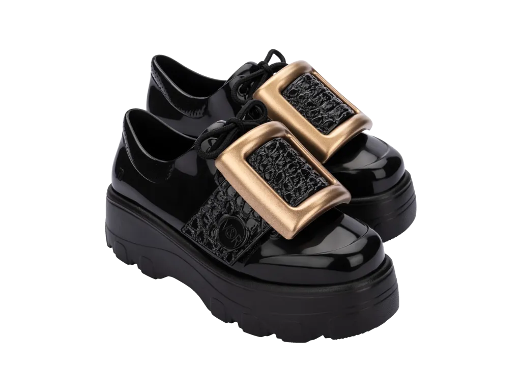 Melissa   Viktor & Rolf Kick Off Buckle Up - Black