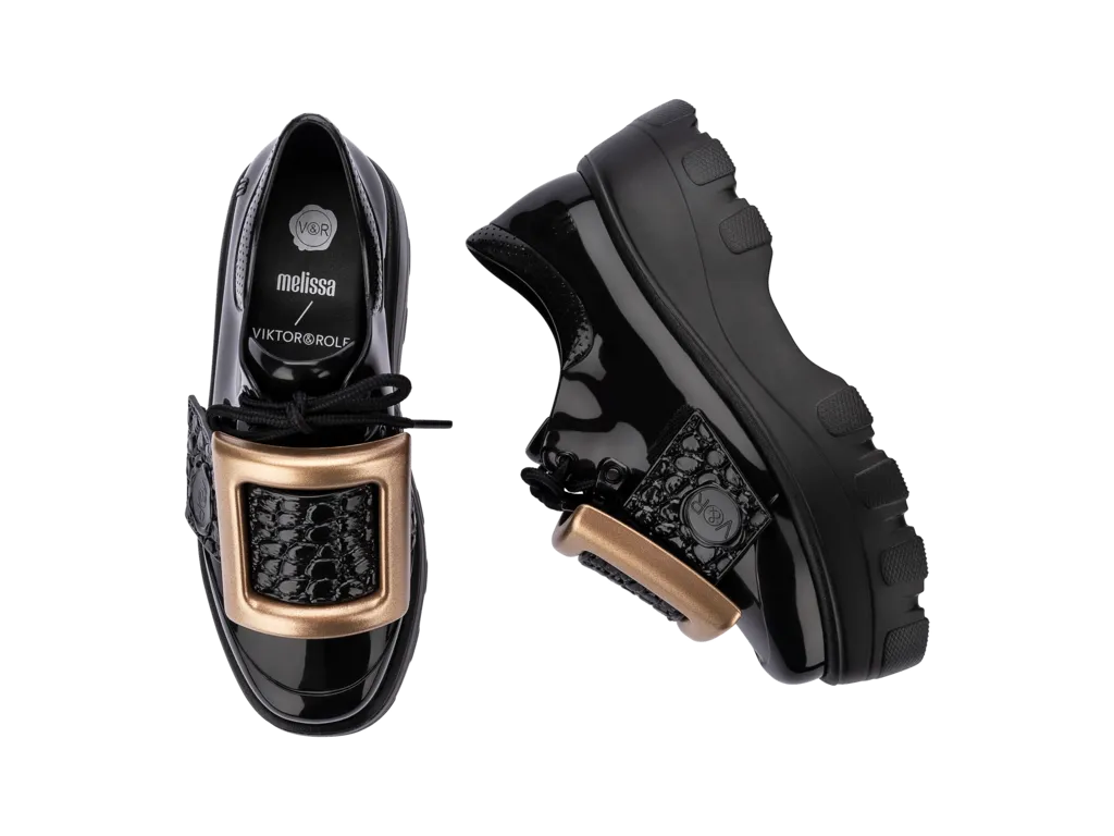 Melissa   Viktor & Rolf Kick Off Buckle Up - Black