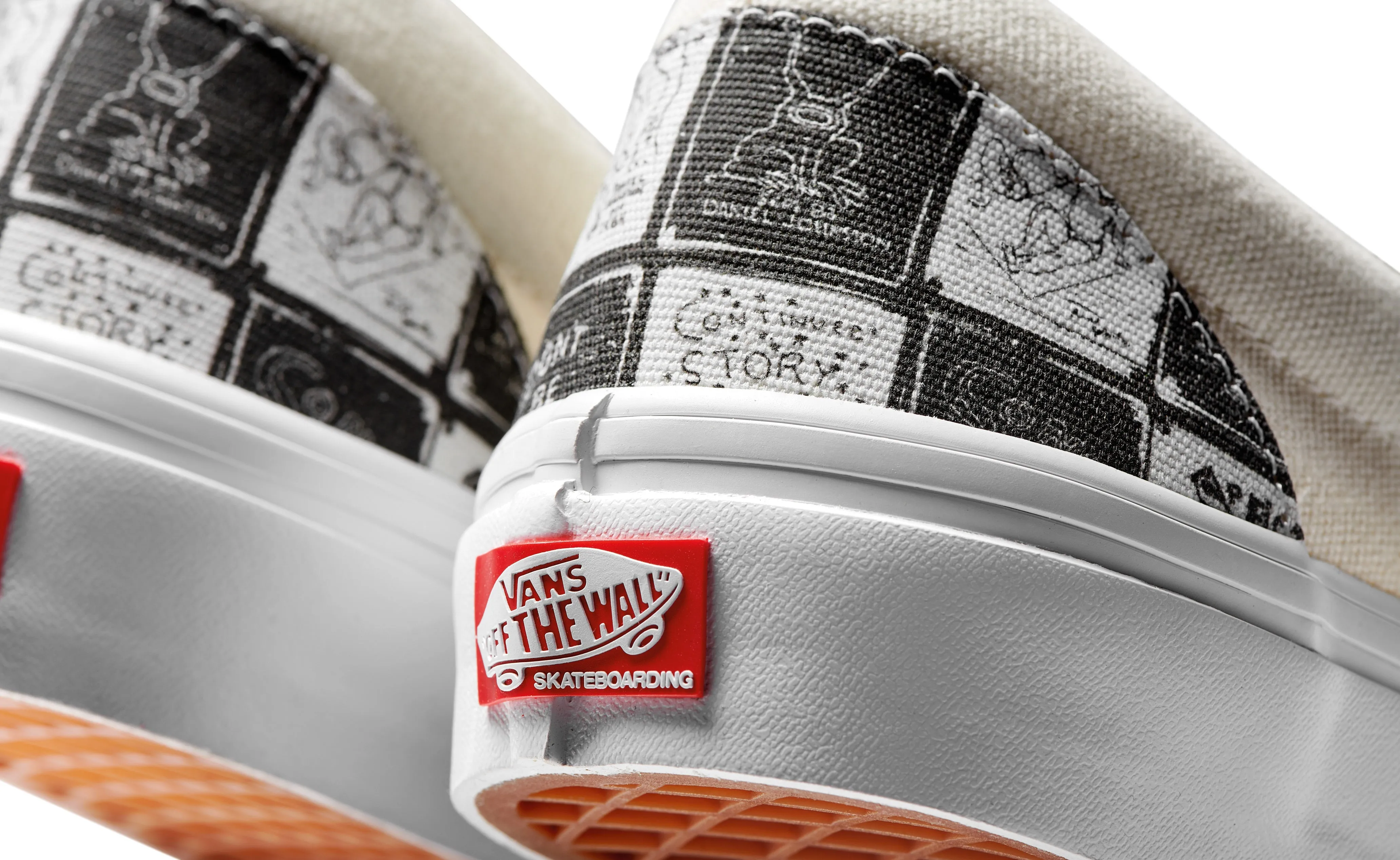 Men's Vans x Daniel Johnston Slip-on Shoe