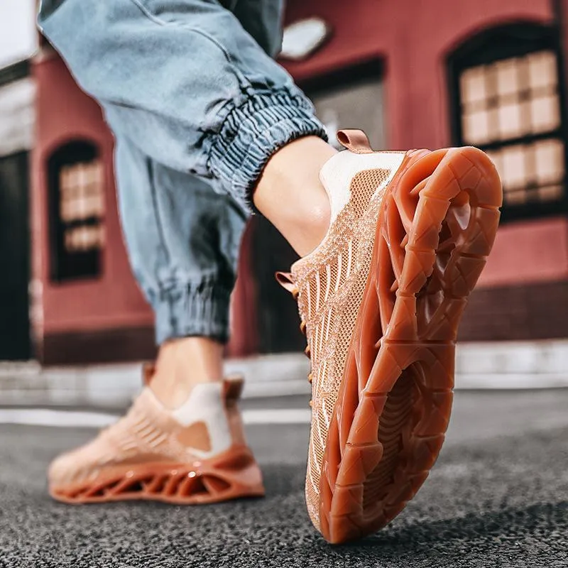Mesh Travel Flying Woven Blade Mesn's Sneakers