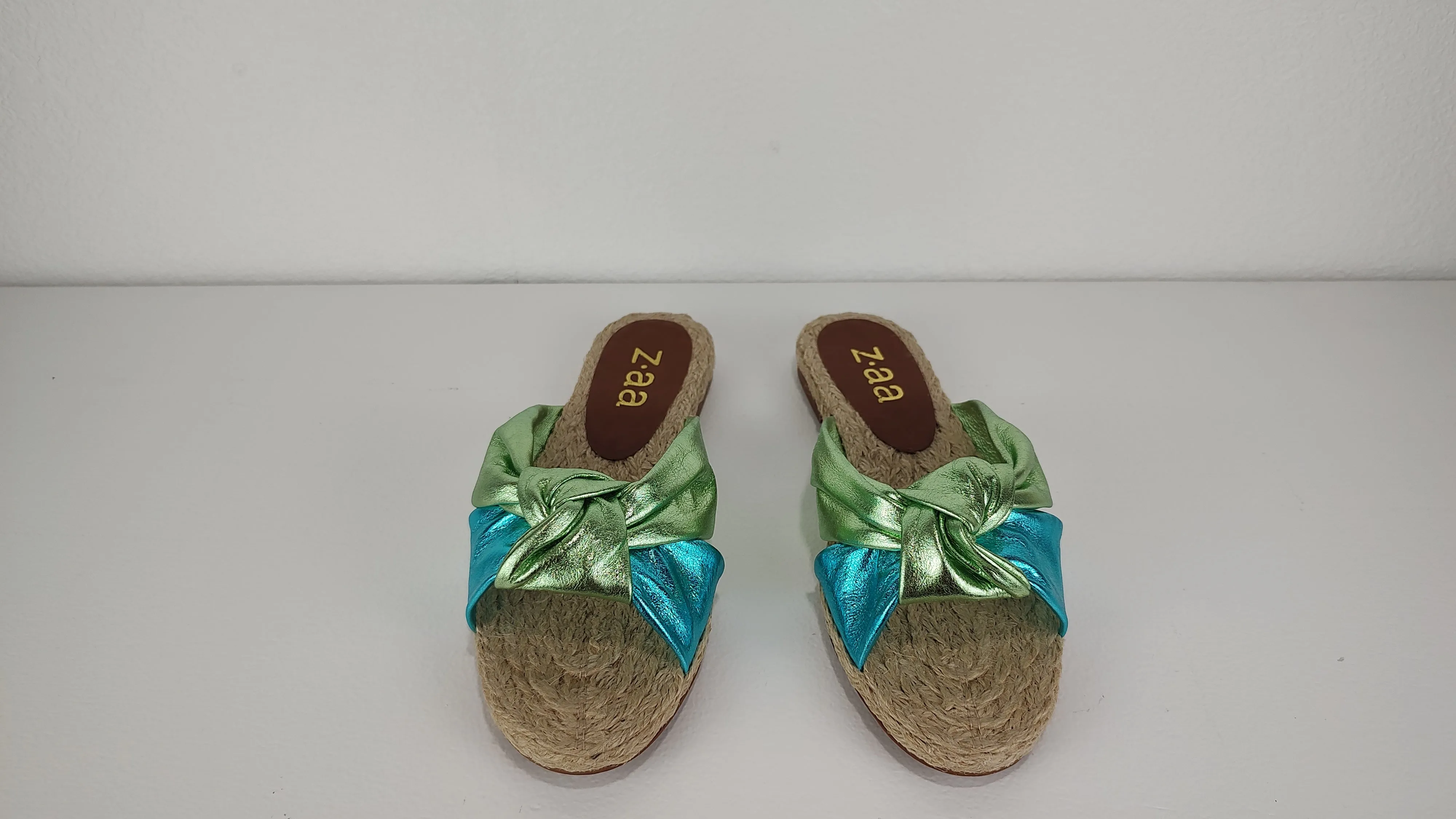 Metallic Knot Sandal
