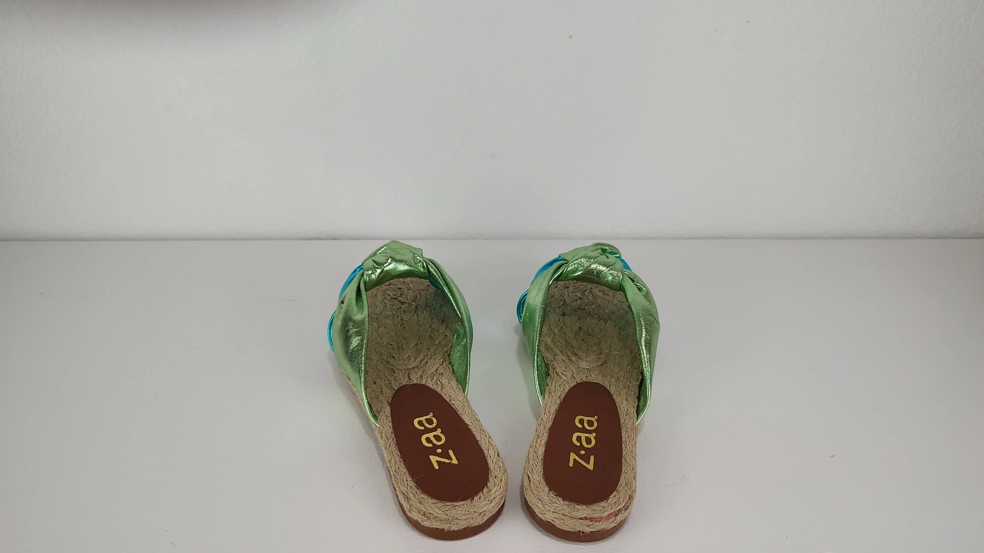 Metallic Knot Sandal