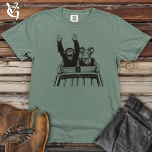 Monkey Goat Rollercoaster Heavy Cotton Comfort Colors Tee