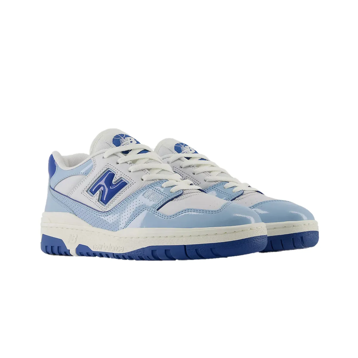 New Balance Mens 550 Casual Sneakers BB550YKE Chrome Blue/Blue Agate/Sea Salt