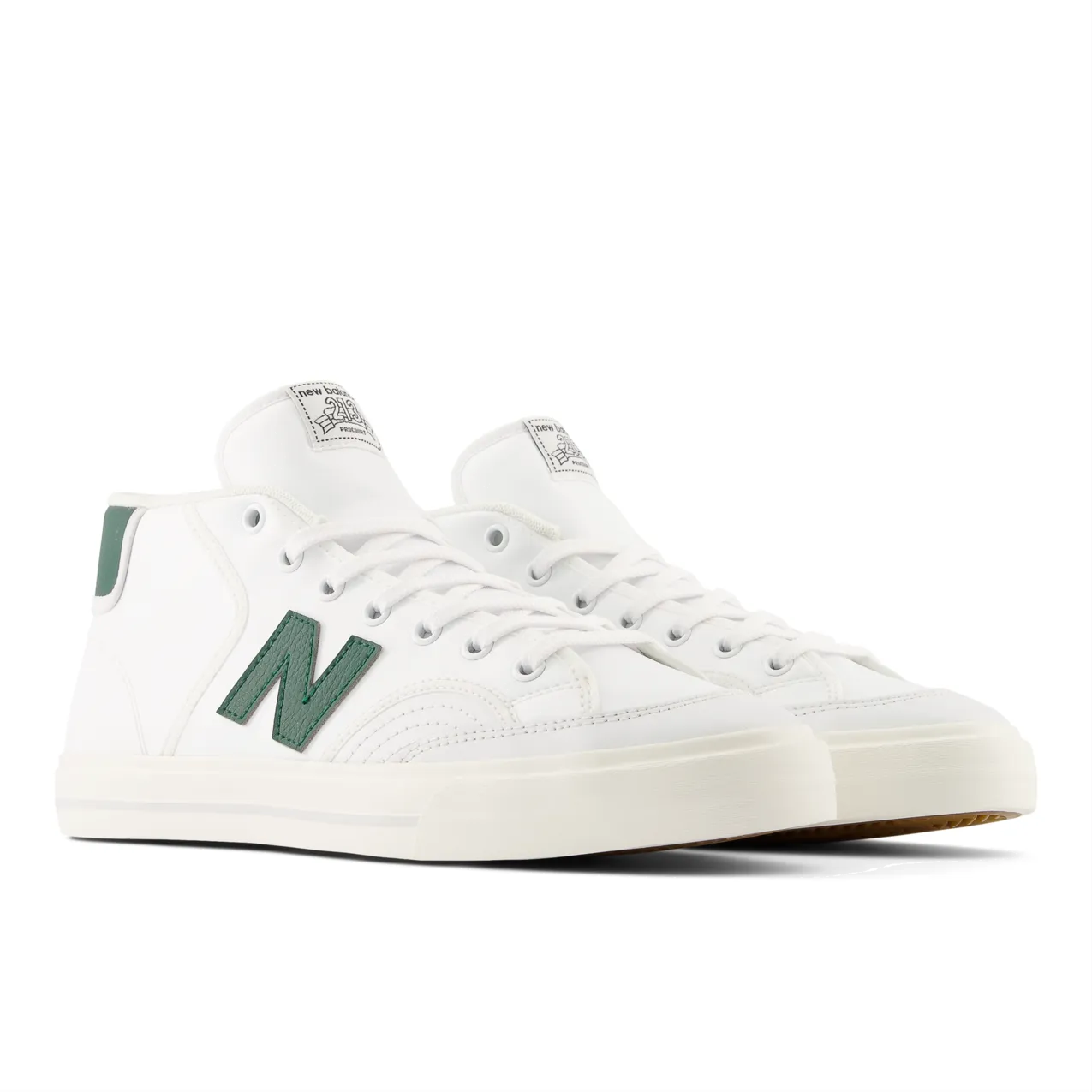 New Balance Numeric Men's 213 White Green Shoes