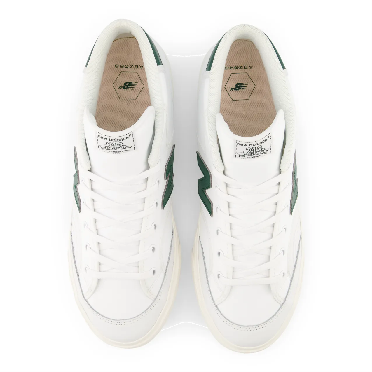 New Balance Numeric Men's 213 White Green Shoes