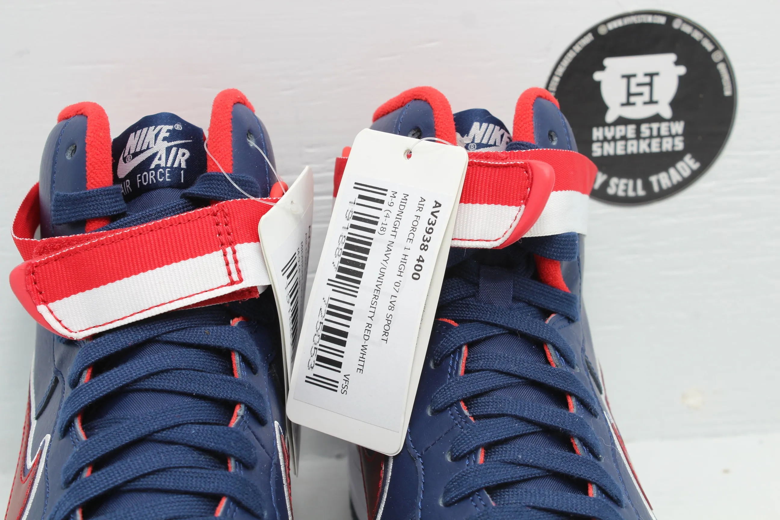 Nike Air Force 1 High Sport NBA Washington Wizards Sample