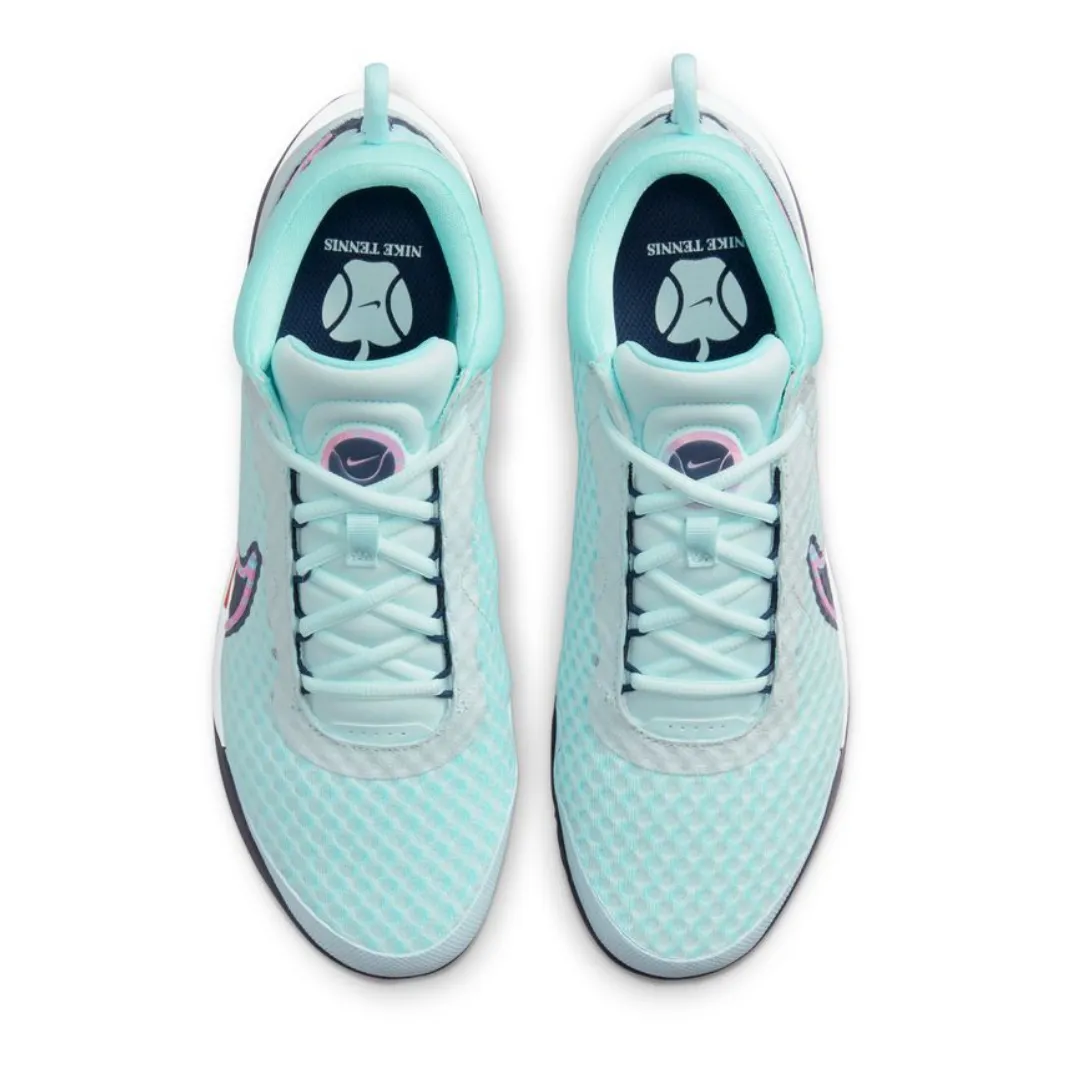 Nike Court Zoom Pro Glacier Blue Midnight Navy White Men's Hard Court Tennis Shoes