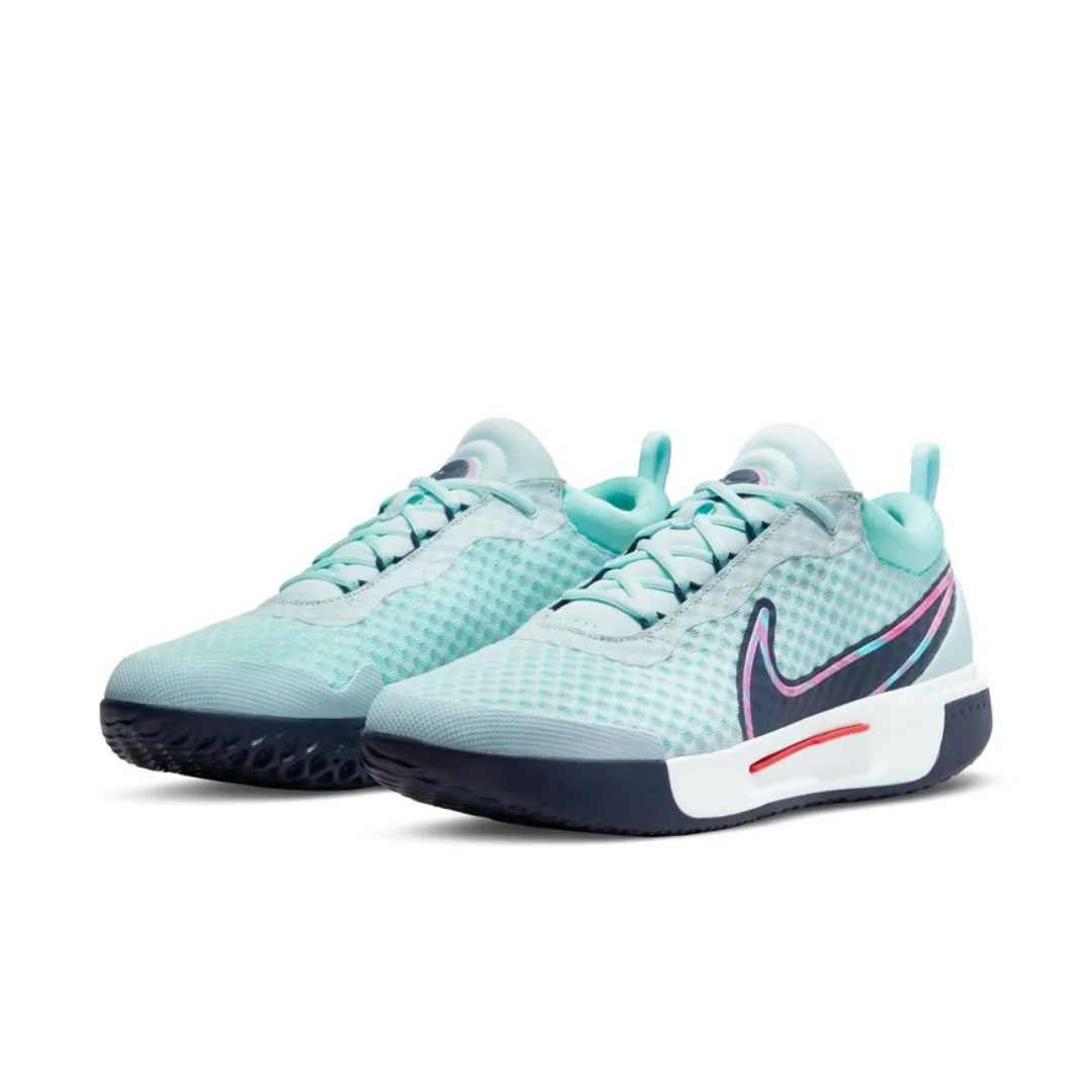 Nike Court Zoom Pro Glacier Blue Midnight Navy White Men's Hard Court Tennis Shoes