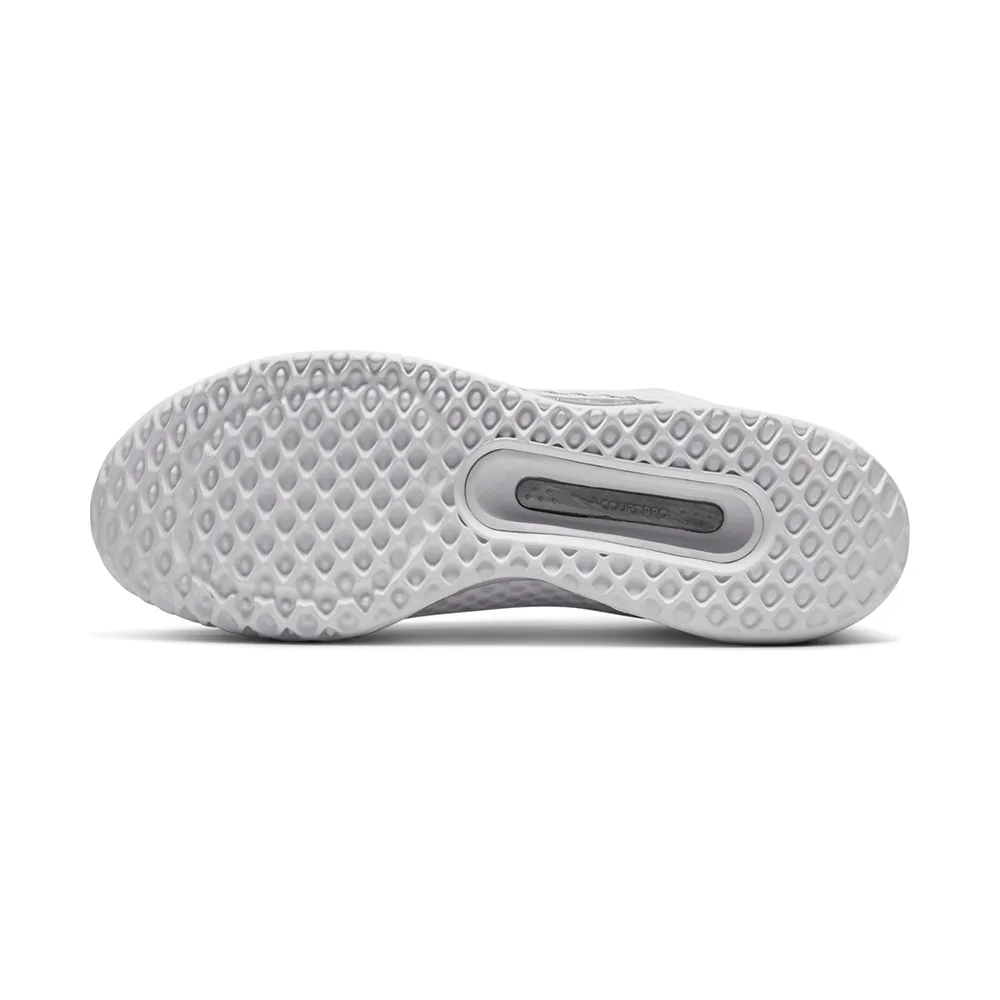 Nike Court Zoom Pro (Women's) - White/Metallic Silver