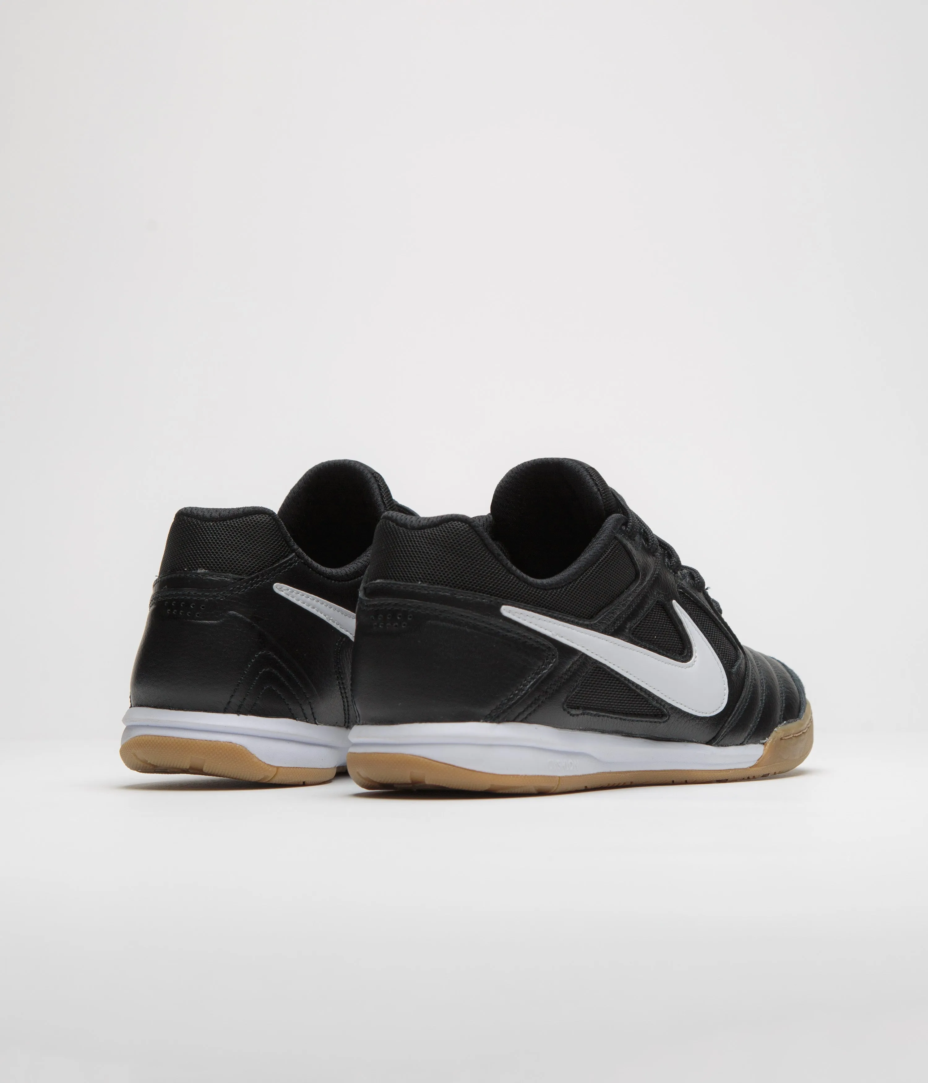 Nike Gato Shoes - Black / White - Gum Light Brown