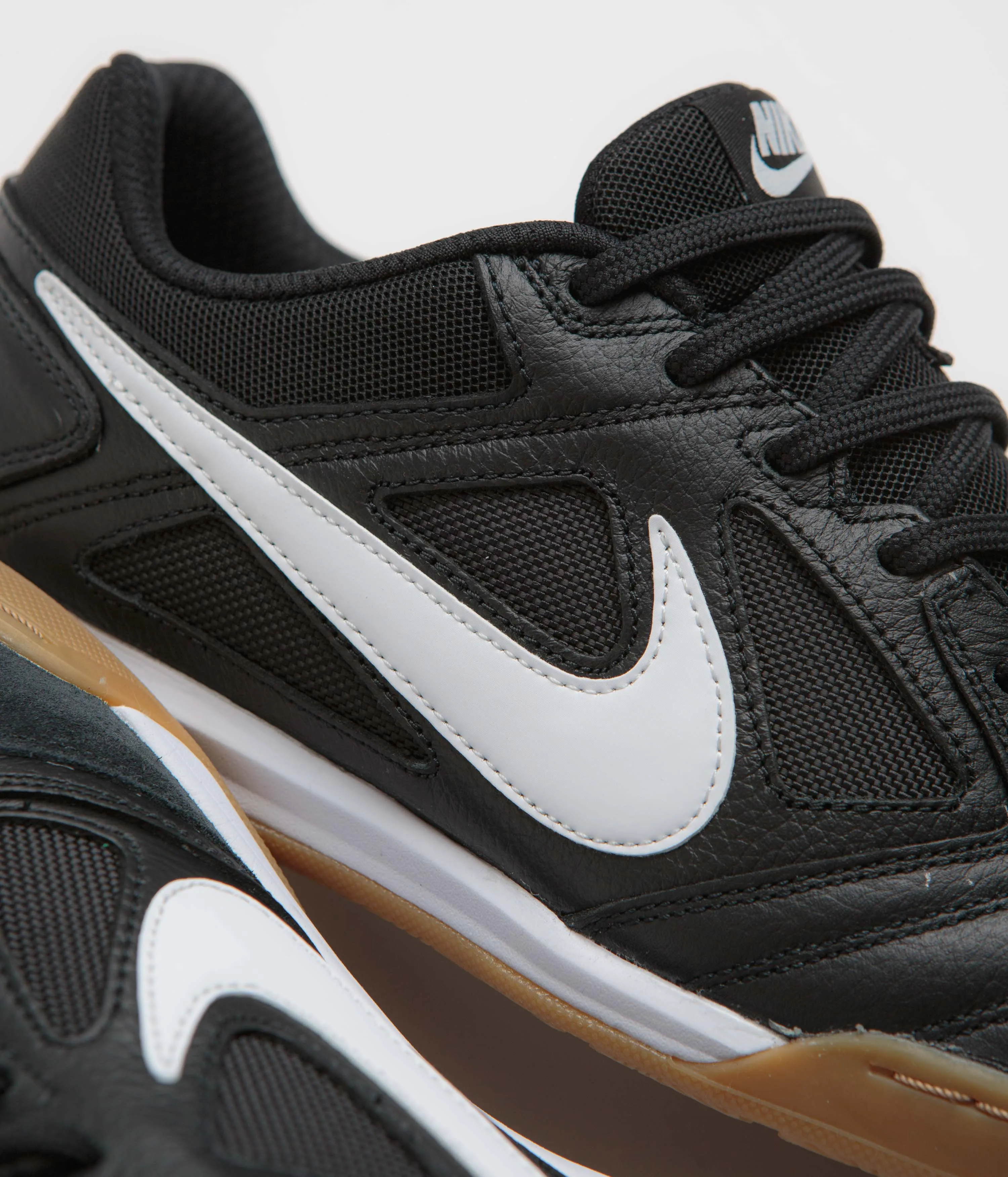 Nike Gato Shoes - Black / White - Gum Light Brown