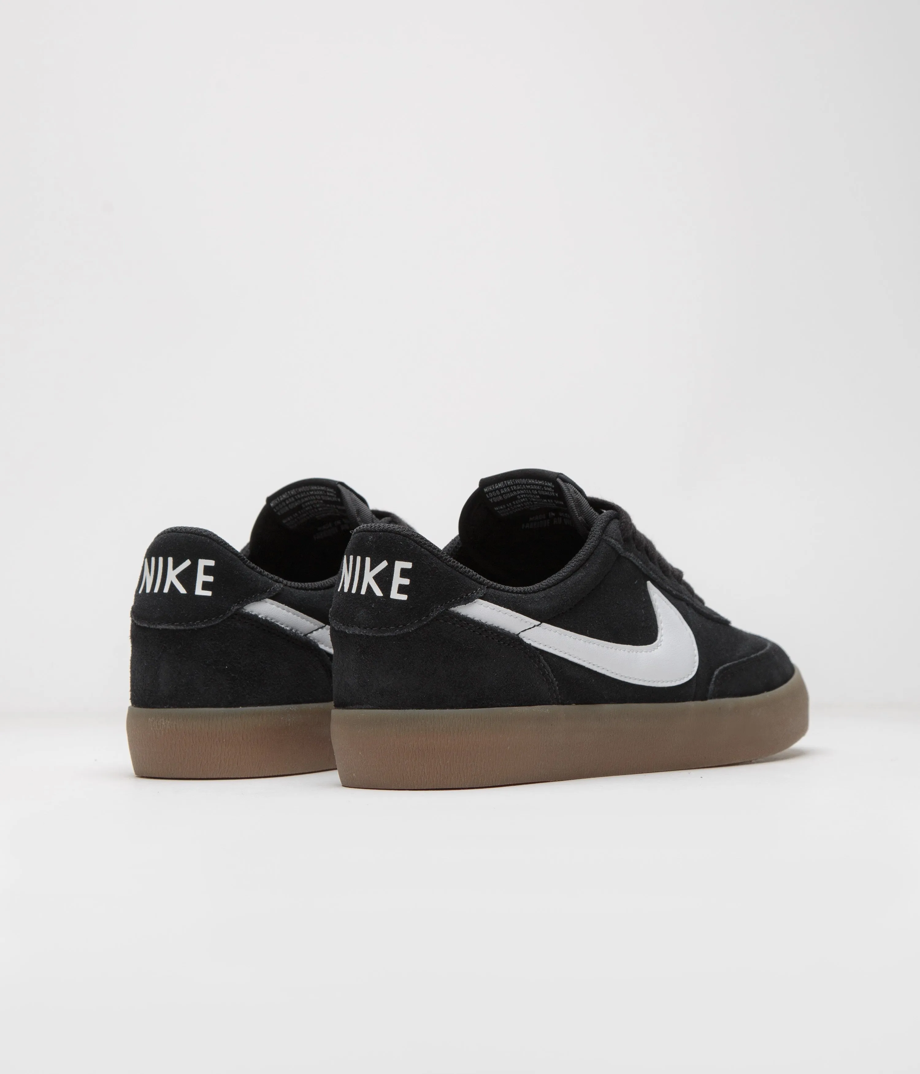 Nike Killshot 2 Shoes - Black / White - Gum Med Brown
