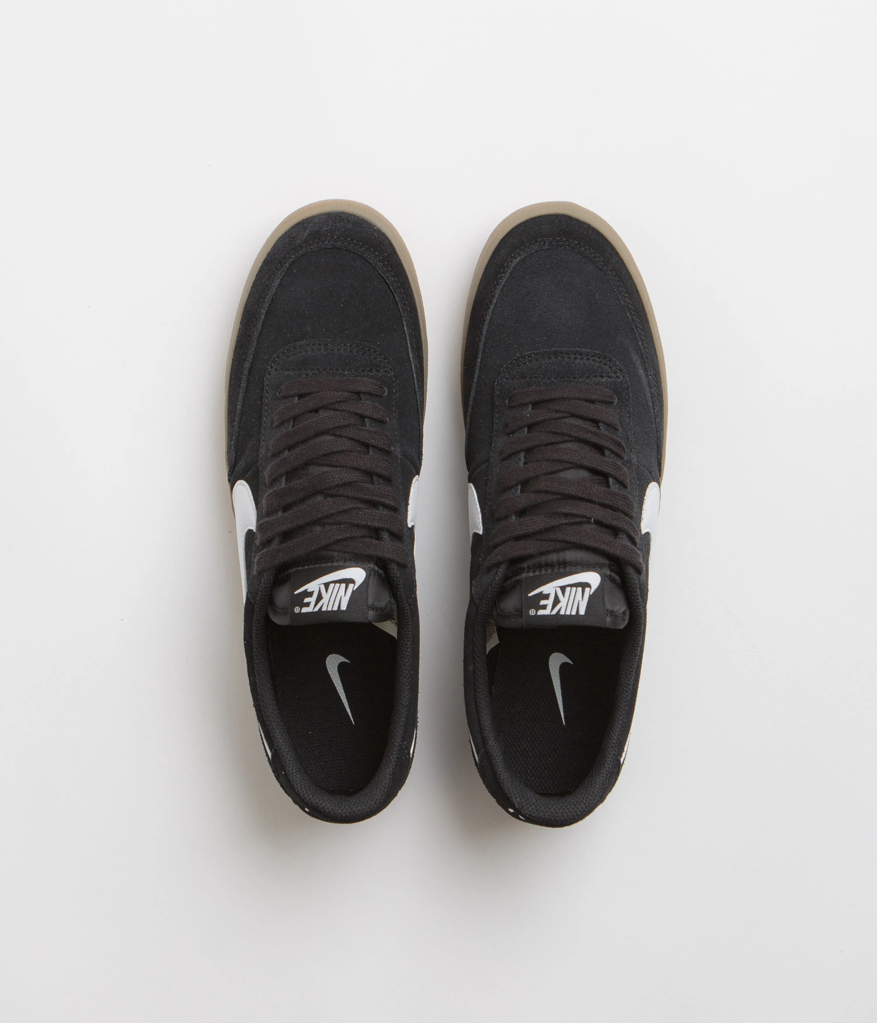 Nike Killshot 2 Shoes - Black / White - Gum Med Brown