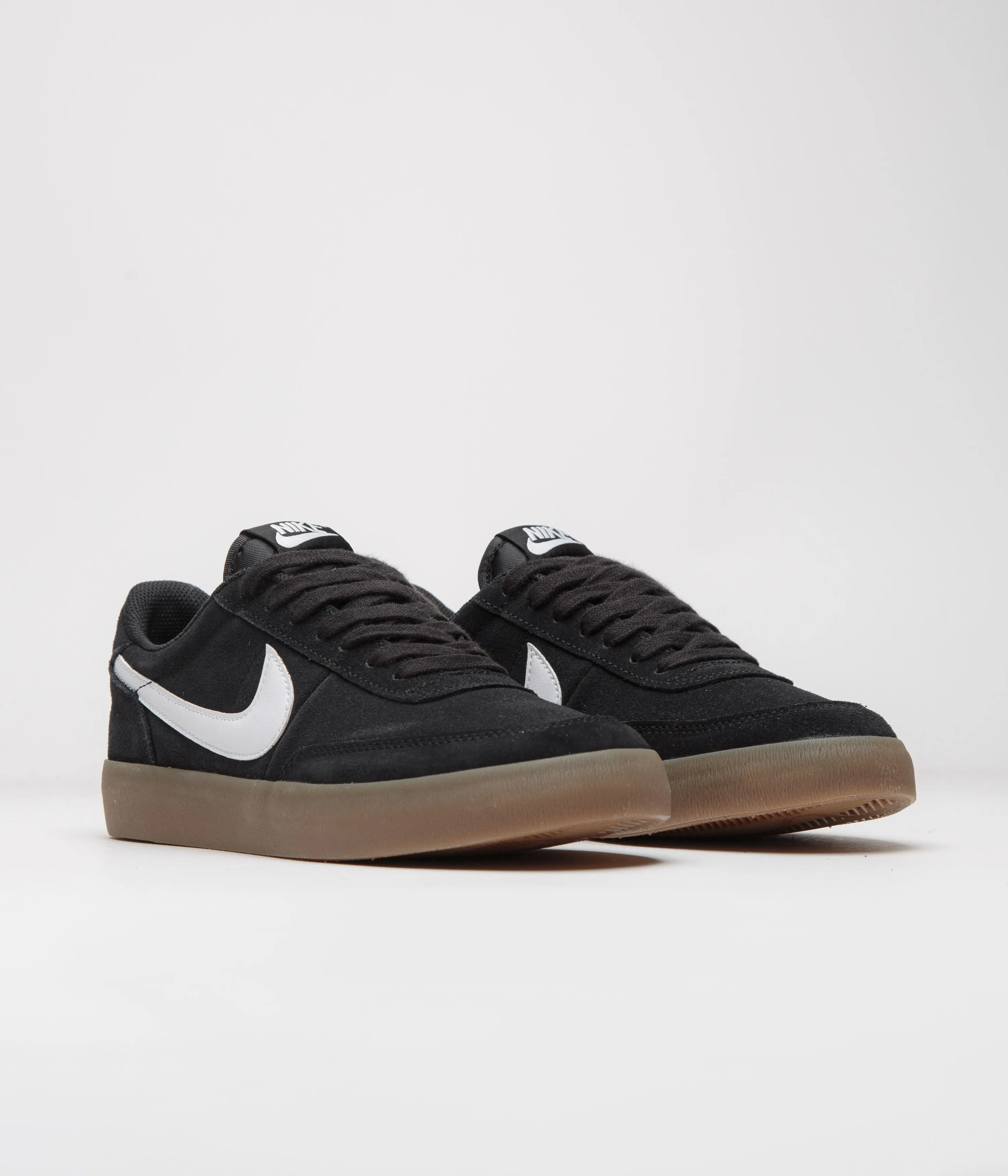 Nike Killshot 2 Shoes - Black / White - Gum Med Brown