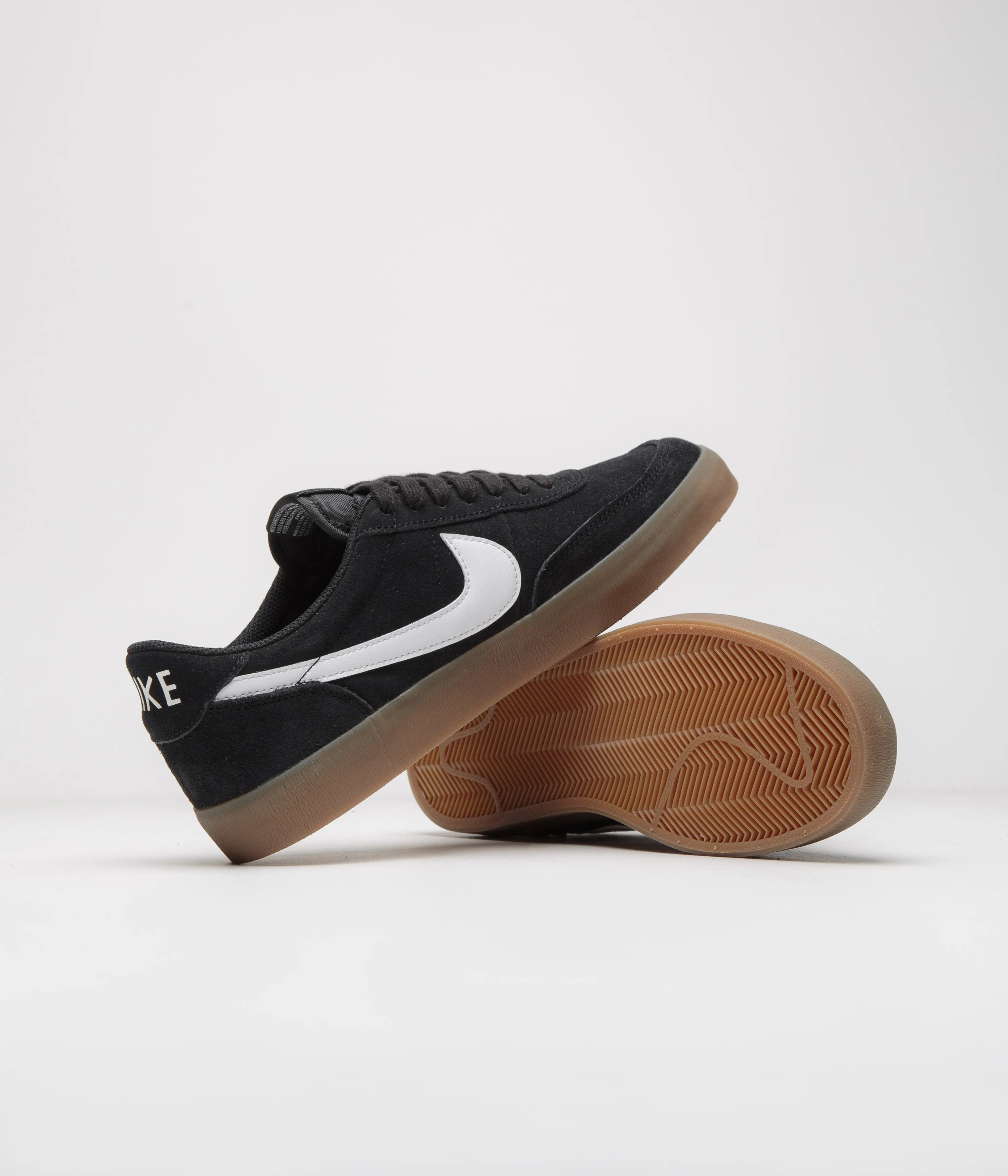 Nike Killshot 2 Shoes - Black / White - Gum Med Brown