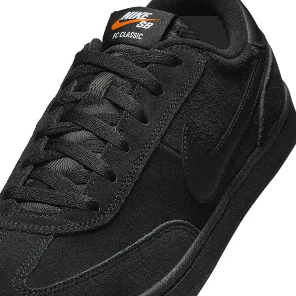 Nike SB FC Classic Black - Black - Vivid Orange