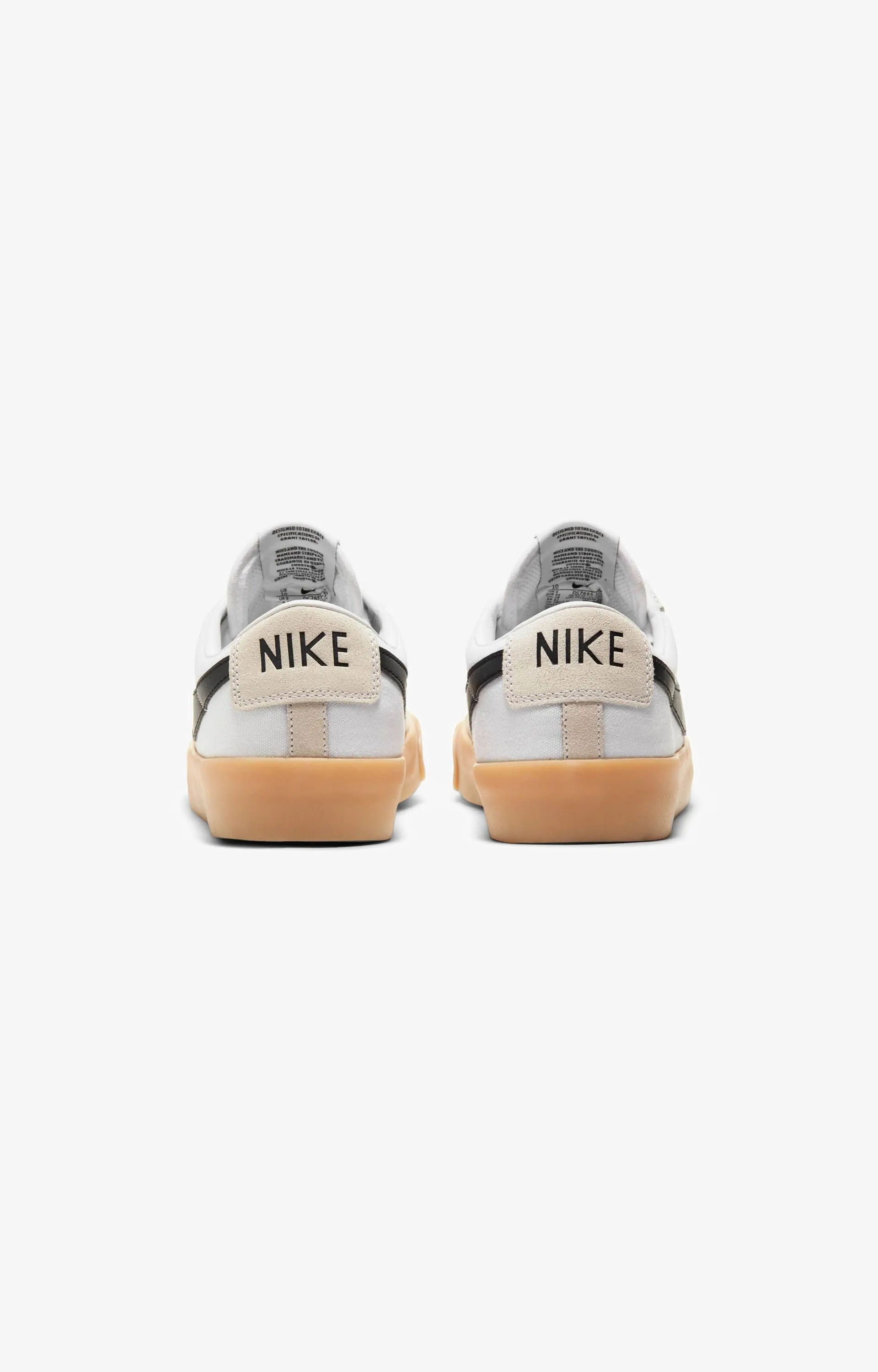 Nike SB Zoom Blazer Low Pro GT Shoe, White/Black