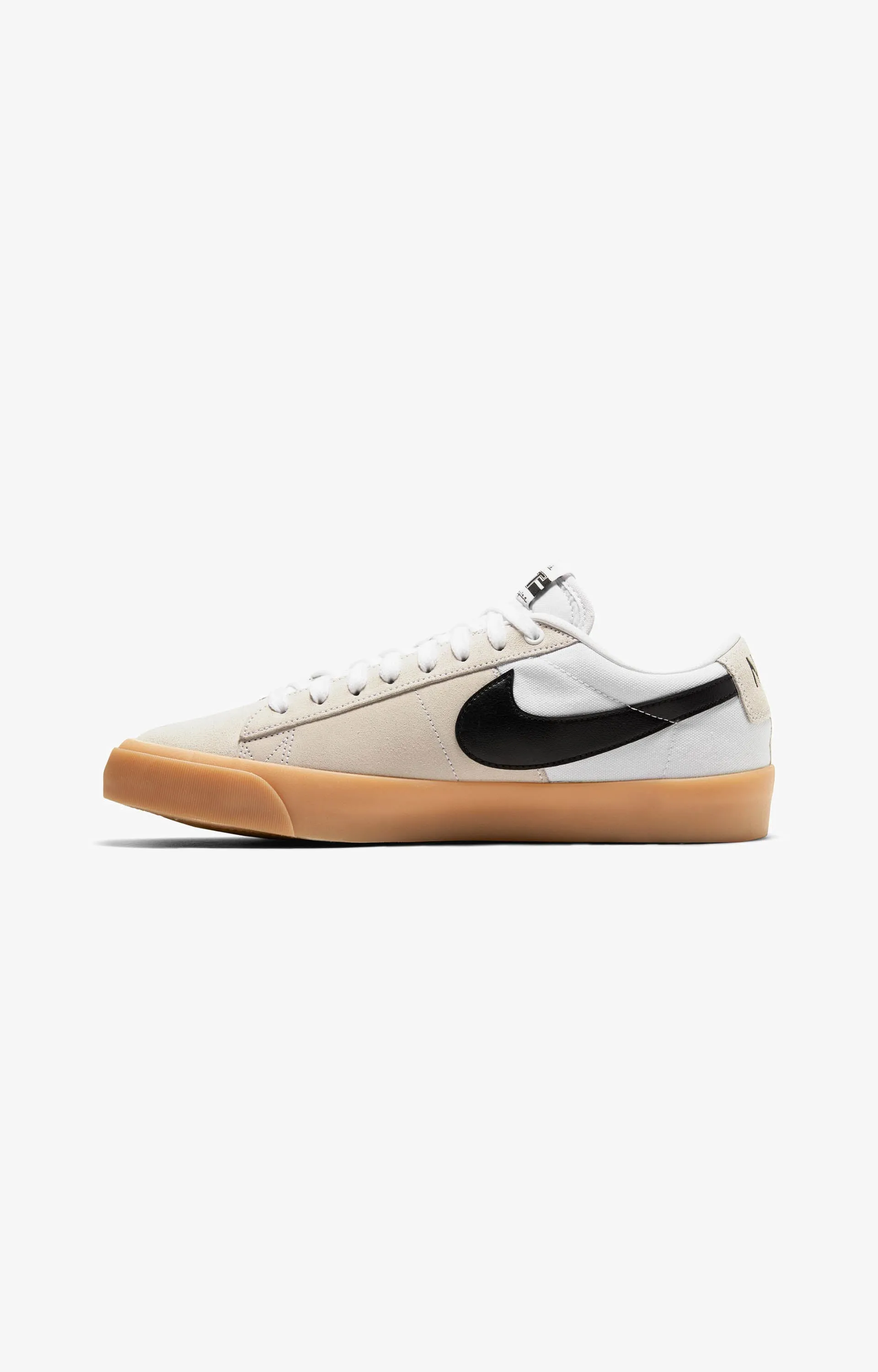 Nike SB Zoom Blazer Low Pro GT Shoe, White/Black