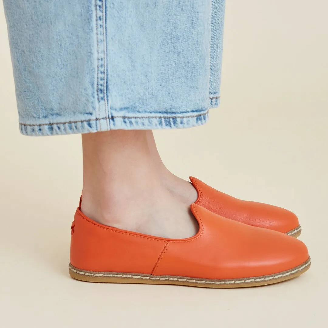 Orange Slip-On