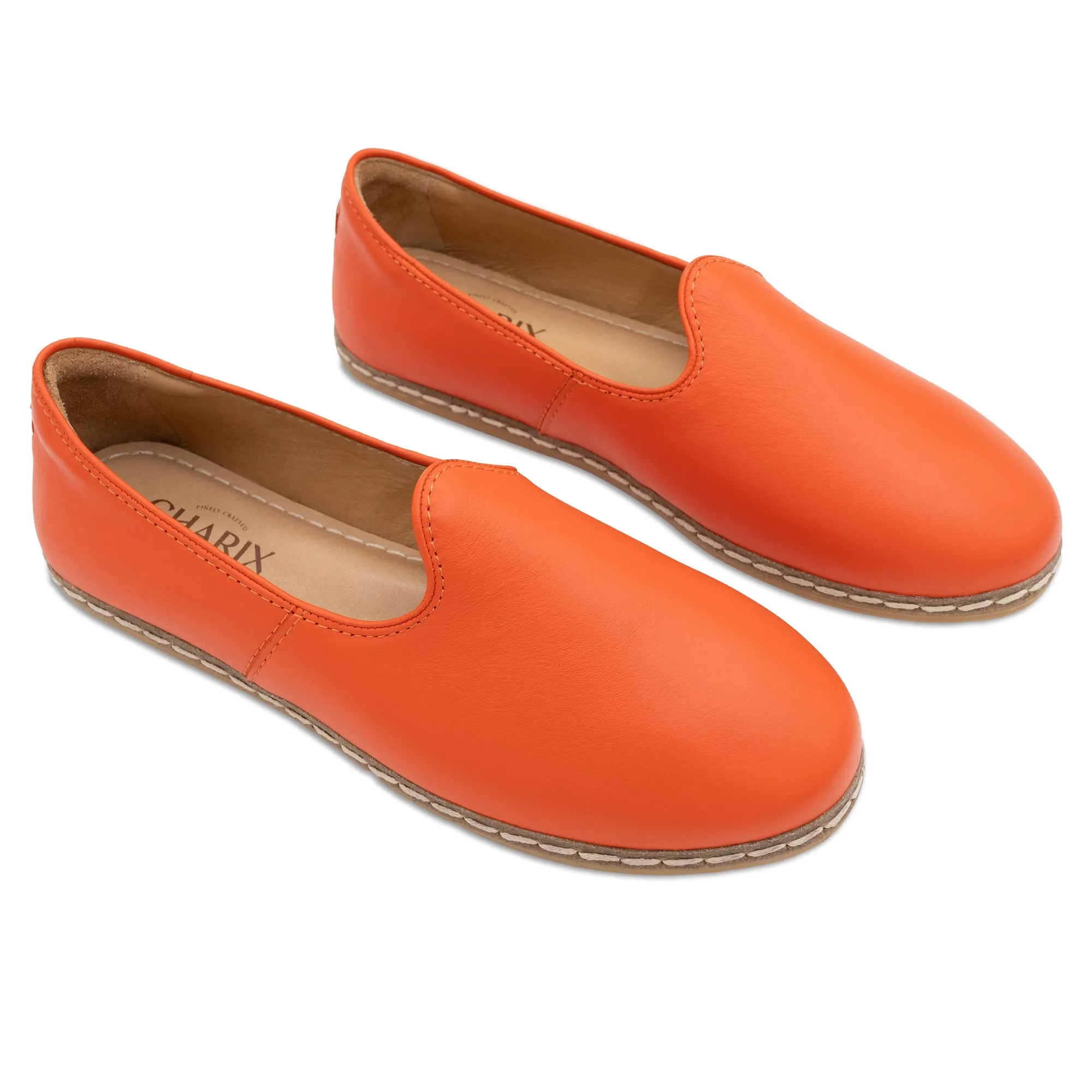 Orange Slip-On