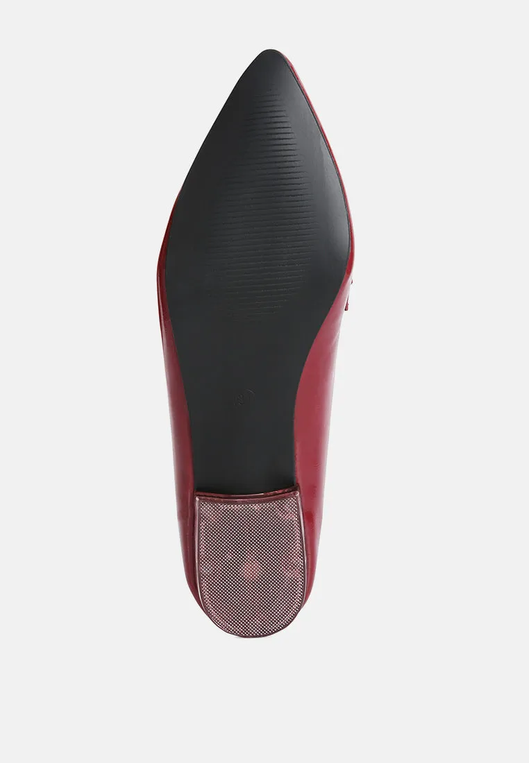 Peretti flat formal loafers